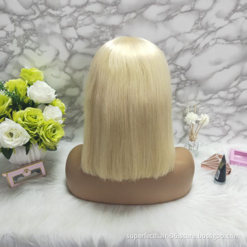 613 Short Bob Wig Wholesale Virgin Hair Front Lace  100% Human Hair Bob wigs